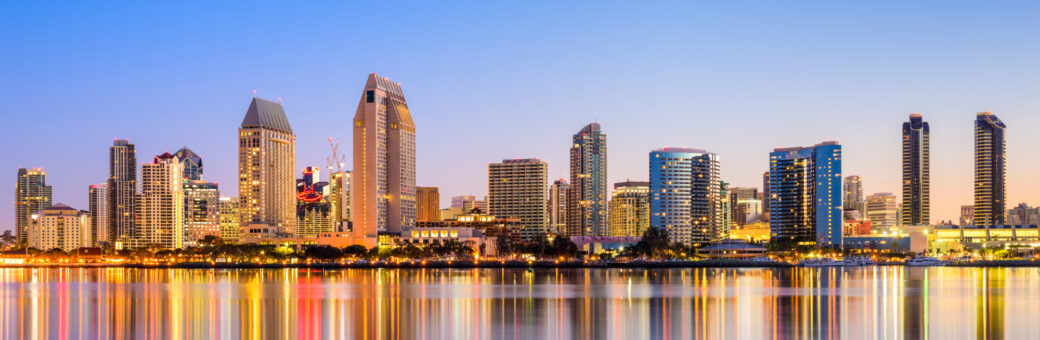 San Diego, California skyline