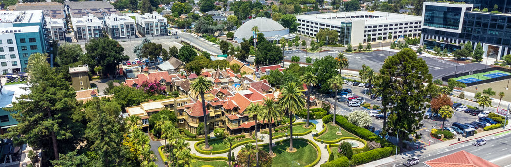 A cityscape of Santa Clara, California.