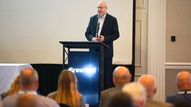 Kieran Rigby, global president of Crawford Claims Solutions, discussed opportunities that exist in a global company like Crawford