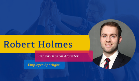 CRAW PSD Templates for Web Employee Spotlight CAT Adjuster robert holmes