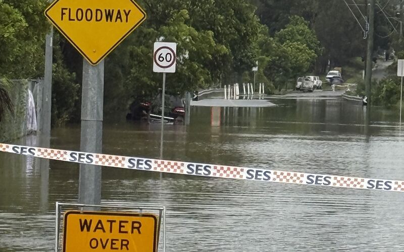 Flooding and damage caused by Cyclone Alfred