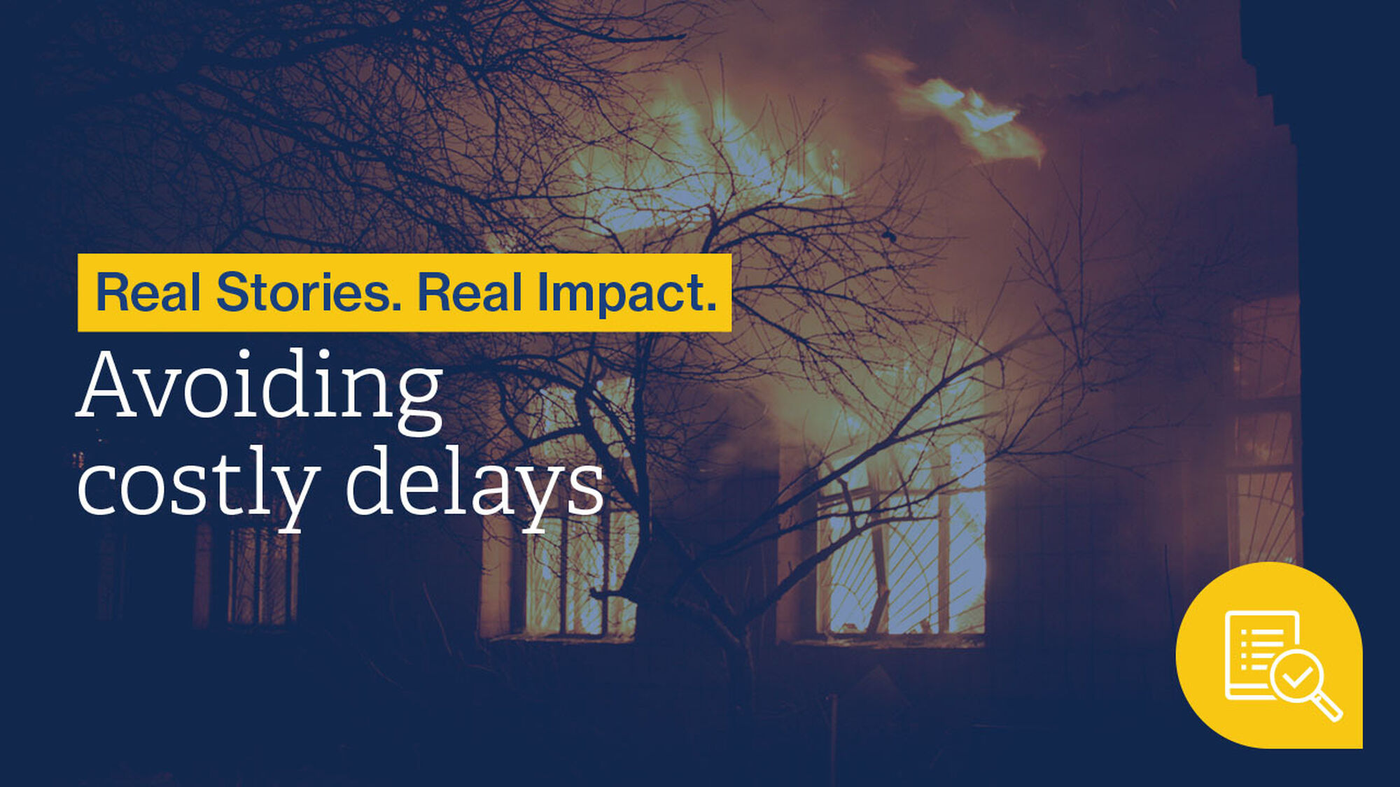 Video case study avoiding costly delays