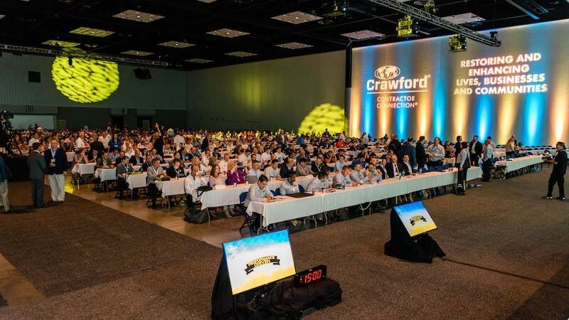 General session at the 2018 Contractor Connection Conference & Expo