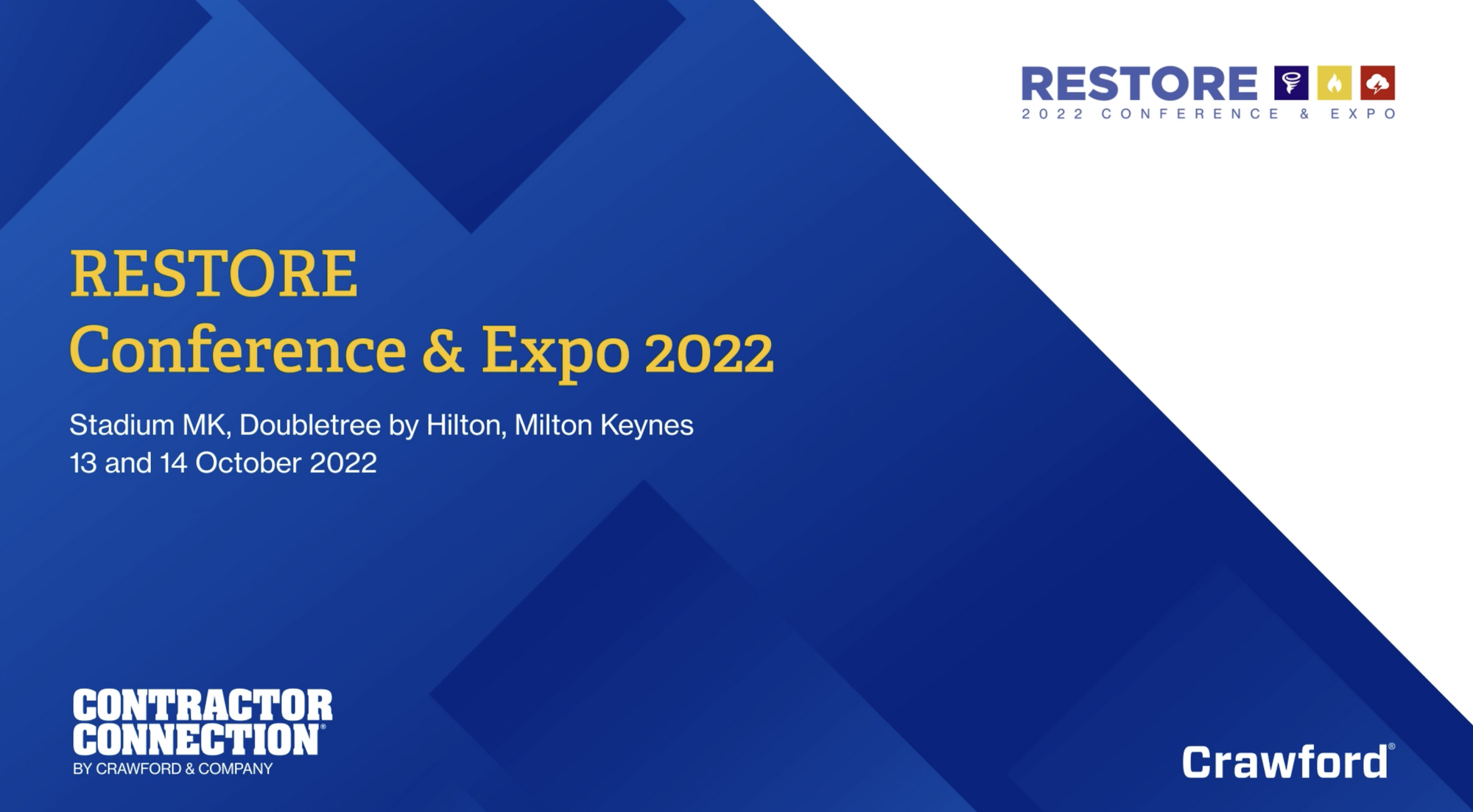 Contractor Connection RESTORE Conference 2022