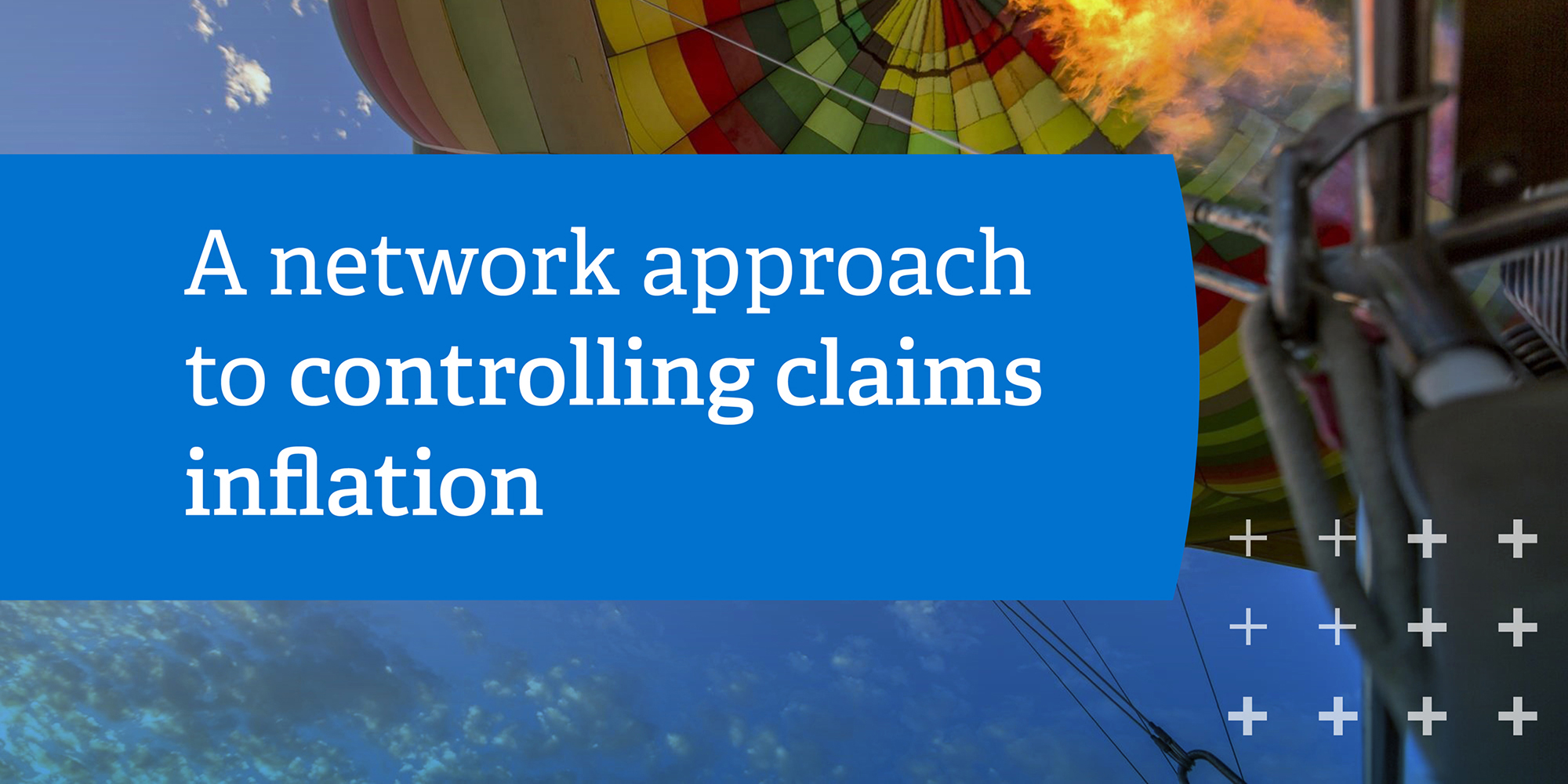 A network approach to controlling claims inflation