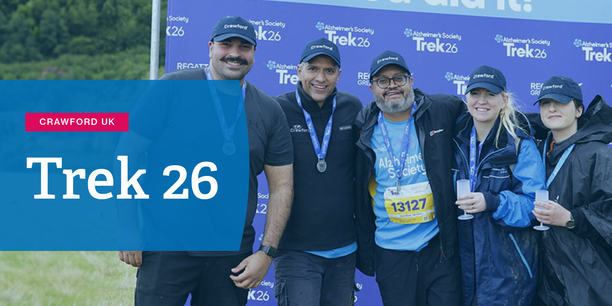 Crawford takes on Trek26 to fight dementia