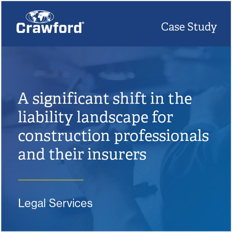 Craw 2025 case study a significant shift in the liability landscape for construction professionals and their insurers