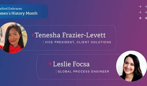 A conversation about mentorship with Tenesha Frazier-Levett and Leslie Focsa