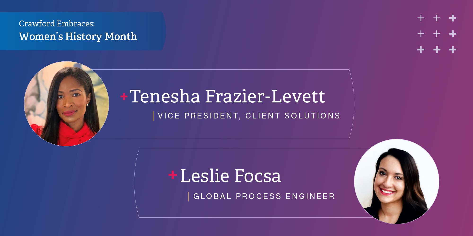 A conversation about mentorship with Tenesha Frazier-Levett and Leslie Focsa