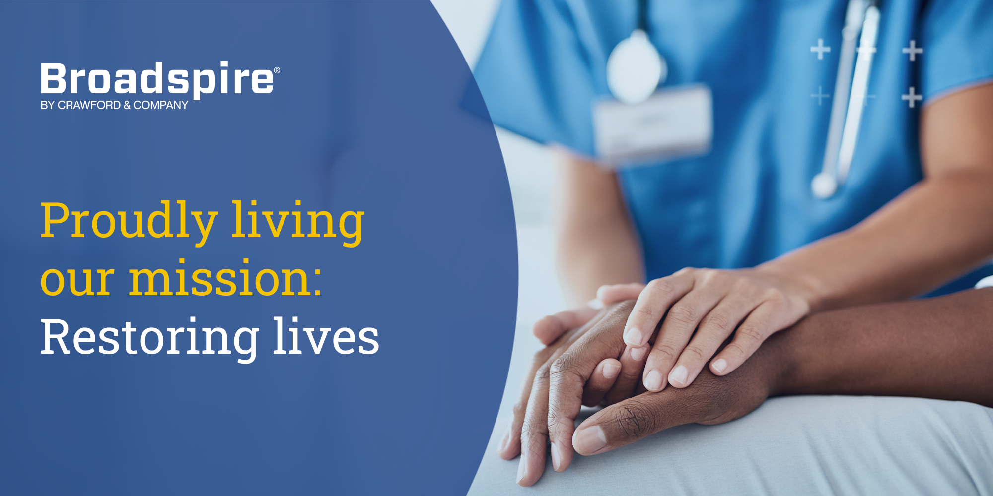 Proudly living our mission: Restoring lives