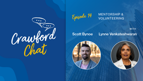 Craw 2025 q3 video crawford chat episode 14 mentorship volunteering YT
