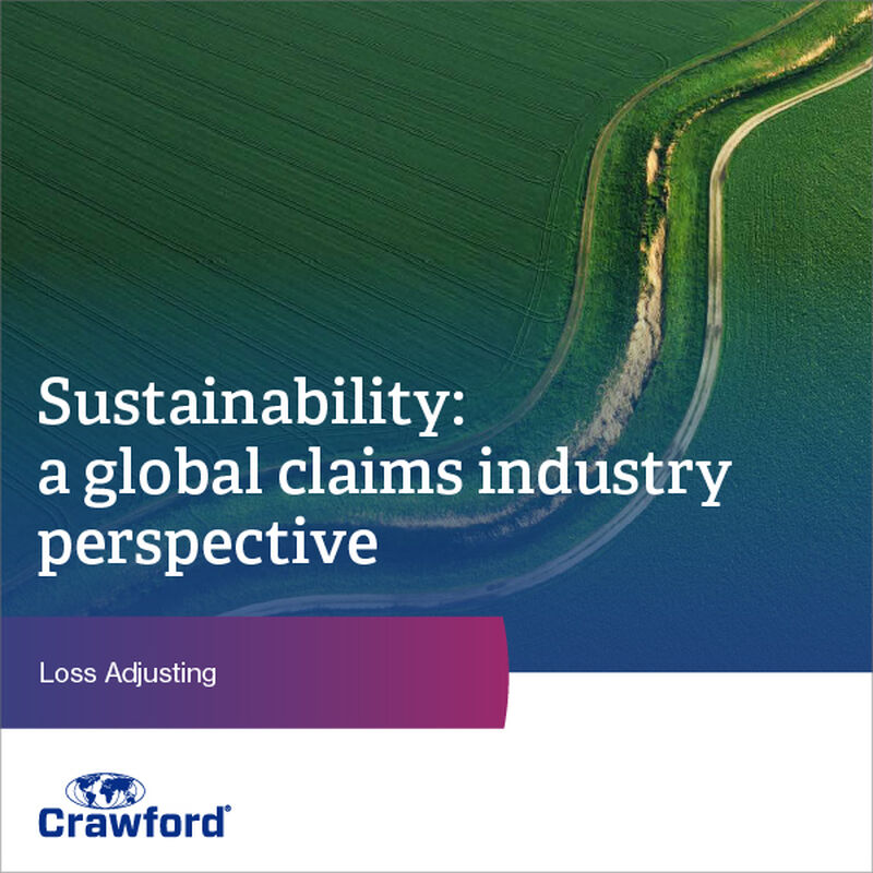 Sustainability: a global claims industry perspective