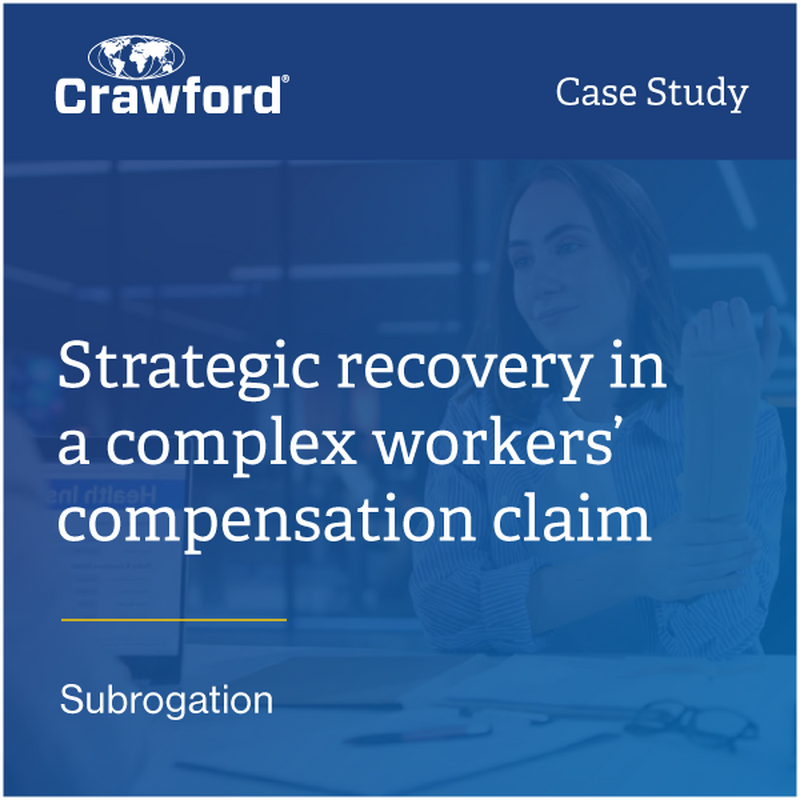 Strategic recovery in a complex workers’ compensation claim