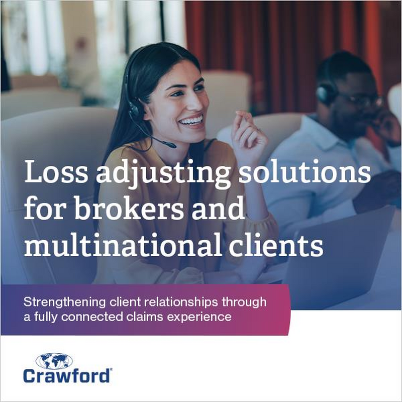 Loss adjusting solutions for brokers and multinational clients