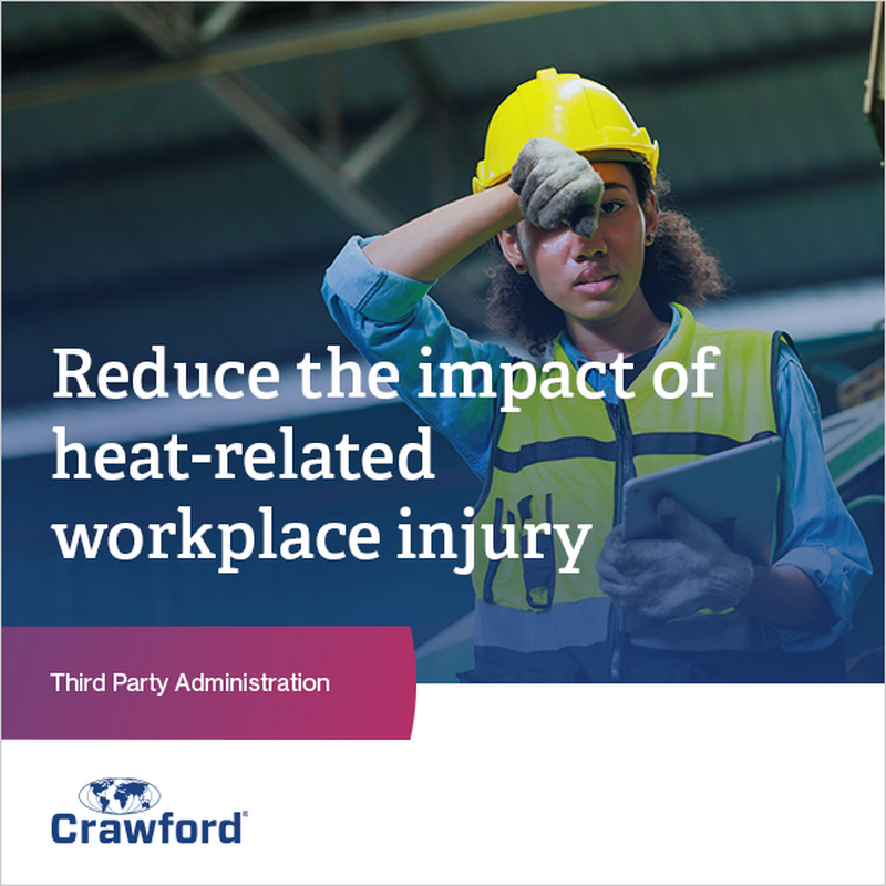 Reduce the impact of heat-related workplace injury claims