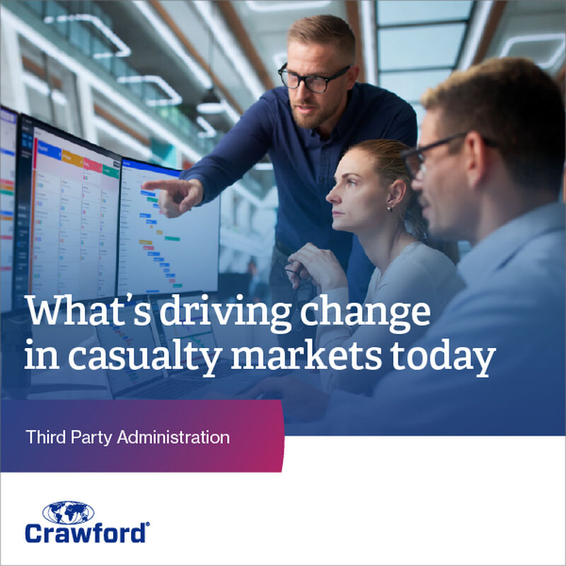 What’s driving change in casualty markets today