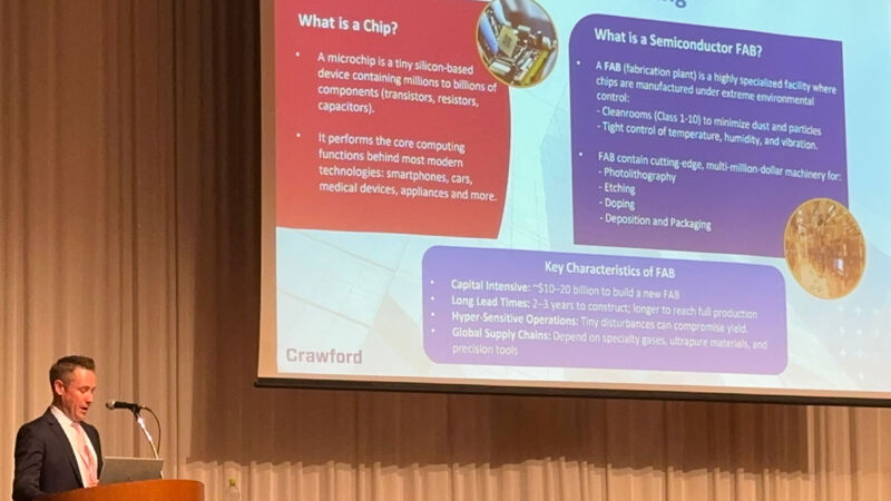 Scott Reichelt presenting at Asian Claims Convention