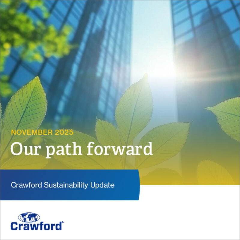 Our path forward - Crawford sustainability update