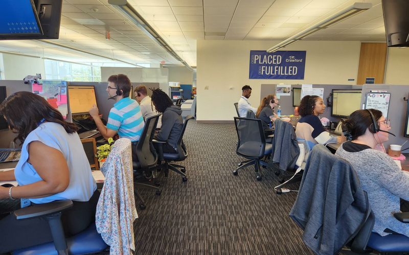 Crawford Catastrophe Services mobilizes in response to Hurricane Ian with adjusters on the ground, on-site trainers, and dedicated adjuster support rooms.