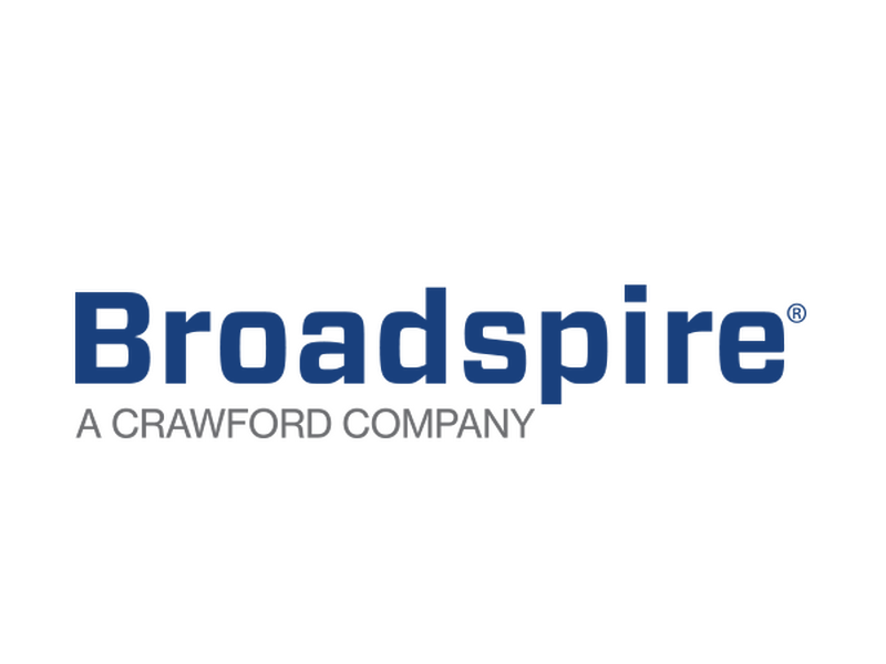Global Broadspire Logo Color Square Gray