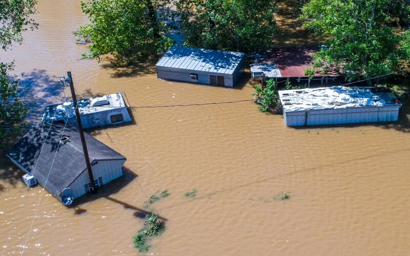 Hurricane Harvey causes catastrophic flooding across Huston area homes