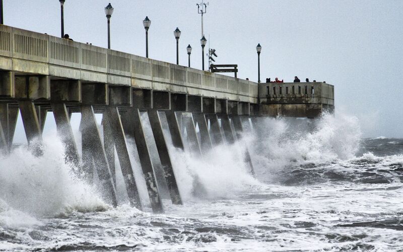 Hurricane Maria wave surges as winds pick up intensity 