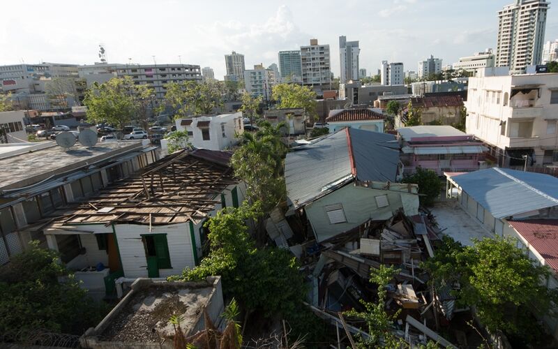 Hurricane Maria causes catastrophic damage across Puerto Rico as residents seek shelter 