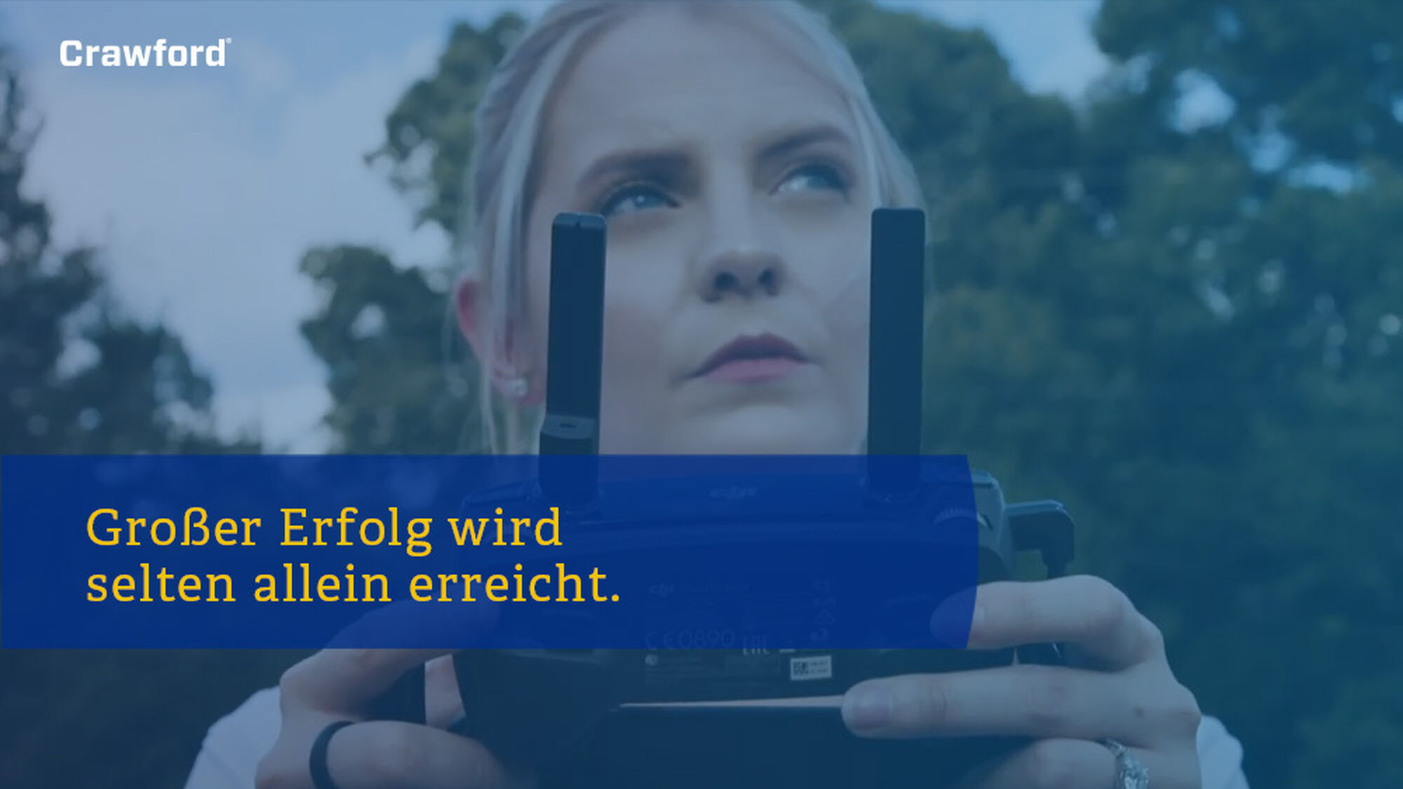 Großer Erfolg wird selten allein erreicht.