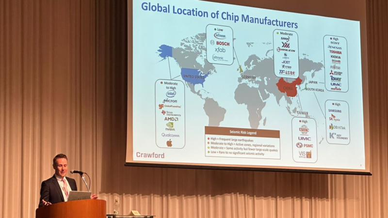 Scott Reichelt presenting at Asian Claims Convention