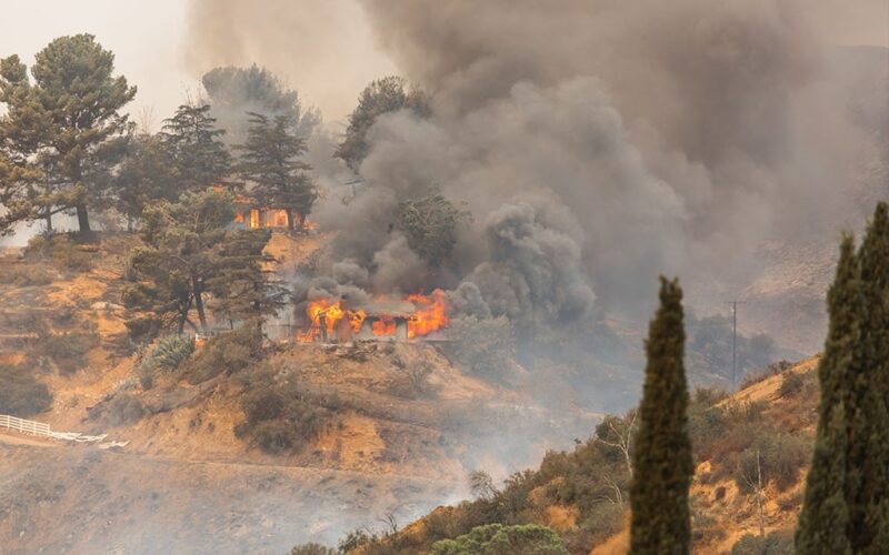 Cat Event California Wildfire August 003