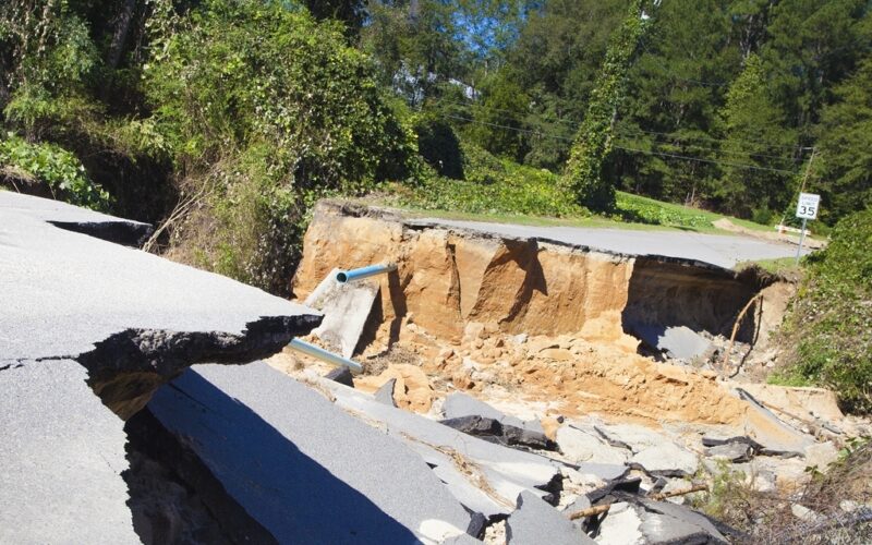 Hurricane Matthew causes infrastructure damage across local roads